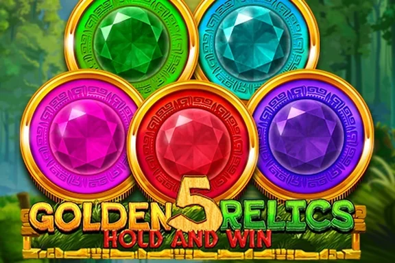 Jogar 5 Golden Relics Hold Win — caça-níqueis online